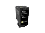 Original Lexmark Cs 725 De (74C2SYE) Toner Gelb