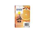 Original Epson Expression Premium XP-645 (C13T33444012 / 33) Druckerpatrone Gelb