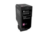 Original Lexmark 74C2SME Toner Magenta
