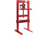 Pressa Professionale Da Officina Wiltec 6T, 300 Mm, Pressa Idraulica In Acciaio, Pressa A Telaio Con Manometro, Pressa Per Cuscinetti