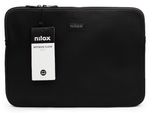 Nilox NXF1501 Custodia Per Laptop Da 39,6 Cm (15,6") Coperchio Protettivo Nero"