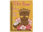 Vianmo Insegna Di Latta 40X30 Cm Tiki Bar Aloha Hawaii