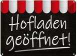 Vianmo Insegna Di Latta 30X40 Cm Hofladen GeöFfnet Verkauf