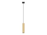 Lampada A Sospensione Lagos 1 Oro Lucido 1Xgu10 10W Acciaio 100X8X8Cm Sollux Lighting