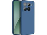 Avizar, Cover Soft Touch In Silicone Xiaomi 15, Retro Opaco, Blu Scuro