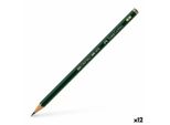 FABER-CASTELL 119001 Bleistift Castell 9000 B,12Er