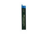 Faber-Castell 120711 Refill Super Polymer Spessore: 0,7 Mm, Durezza: H, Nero Brillante