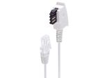 Shiverpeaks BS12-09086 Cavo Telefonico Shiverpeaks BASIC-S, Bianco, 15,0 M