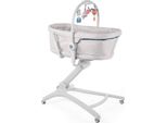 Culla Chicco Baby Hug 4-In-1 - Con Arco Gioco - Babygym - Glaciale