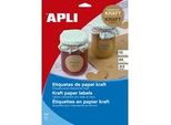 Agipa 17376 Agipa Naturbraune Etiketten, 210 X 297 Mm