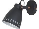 Italux Franklin Lampada Da Parete A Led In Grafite Industriale MB-HN5050-1-B+RC