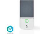 Presa Intelligente Nedis Wi-Fi/ Esterno/ Monitor Di Potenza/ 16A/ Francese Tipo E/ IP44/ Android/ Ios/ Nedis® Smartlife