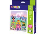 Playbox Set Di Perline Con Ferro Da Stiro Principesse 2000 Pz