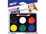 Mfp Pitture Per Il Viso - Trucco Con Pennello - 6 Colori