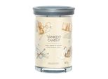 Yankee Candle - Candela Tumbler Signature Soft Wool & Amber - Candela Profumata 567,0G