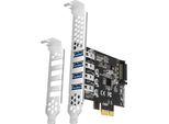 Axagon Axagon PCEU-43RS Schede Di Interfaccia/Adattatori Usb 3.2 Gen 1 Interno (3.1 Gen 1)