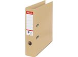 Cartella A Leva A4 Esselte No.1 Power Naturele, Plastica Piena, Dorso 7,5 Cm, Sabbia
