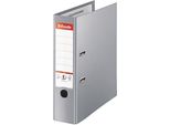 Cartella A Leva A4 Esselte No.1 Power Vivida Plus, Plastica Piena, Dorso 8 Cm, Grigio