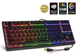 Connect It Neo+ Tastiera Meccanica Da Gioco Compatta, Retroilluminazione Rgb, Usb, (Versione Cz+Sk)
