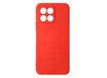 Custodia Semirigida Per Cellulare Honor 70 Lite, Honor X8 5G E X6, Soft Touch - Rosso