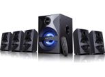 Altoparlanti Fenda F&D F3800X/ 5.1/ 80W/ Nero/ Radio Fm/ Riproduzione Usb/Sd/ Telecomando