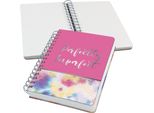 Sigel JN609 Sigel Notizbuch Mit Spirale Jolie® Ca. Din A5 Punktraster, Pink/Pastell Hardcover 240 Seiten