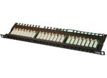 Pannello Patch Xtendlan 19", 0,5U, 24 Porte RJ-45, Cat6, Nero, Lsa"