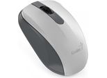 Genius NX-8008S, Mouse, Senza Fili, Ottico, 1200Dpi, 3 Pulsanti, Usb, Bianco-Grigio