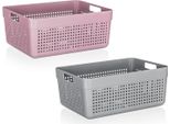 Cestino Terra 32,5X23,5X14Cm In Plastica - Mix Di Varianti O Colori