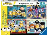 Ravensburger Puzzle Mimoni 2: Il Cattivo Sta Arrivando 4X100 Pezzi