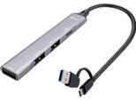 I-TEC I-Tec Hub USB-C/USB-A In Metallo 1X Usb 3.0 + 3X Usb 2.0