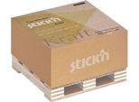 Hopax Kraft Pad Su Pallet, 76 X 76 Mm, Marrone