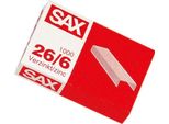 Sax Design 1-266-00 1.000 Sax Design Heftklammern 26/6