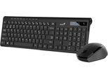 Genius Slimstar 8230, Set Tastiera Ottica E Mouse Senza Fili, 1X Aa, 1X Aa, Cz/Sk, Classico, Tipo Wireless A Doppia Modalità