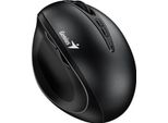 Genius Ergo 8300S/Verticale/Ottico/Destro/1 600 Dpi/Usb Senza Fili/Nero
