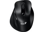 Genius Ergo 9000S/Ergonomico/Ottico/Destro/2 400 Dpi/Usb+Bt/Nero