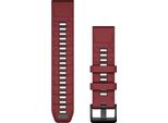 Garmin Quickfit - Fascia - Smartwatch - Grafite - Rosso - Garmin - Approach S60 - Approach S62 - Approach S70 -