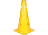 Cono Vario Con Fori Giallo 38 Cm