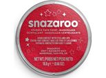 Snazaroo Face Paint Sparkle Red (Rosso Scintillante) 18Ml