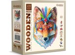 Wooden City Puzzle In Legno Volpe Mistica 150 Pezzi