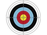 Merco Archer Aim 60 Bersagli Da Tiro 10 Pezzi Confezione 1 Set