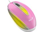 Genius Dx-Mini / Mouse, Cablato, Ottico, 1000DPI, 3 Pulsanti, Usb, Led Rgb, Rosa
