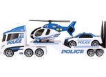 Elicottero Da Trasporto Della Polizia Teamsterz Con Suoni E Luci