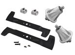 92 Cm Set Lama + Supporto Castelgarden Iseki Alpina Solo Honda Stiga Viking