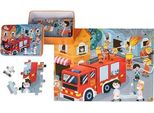 Puzzle Del Camion Dei Pompieri 100 Pezzi