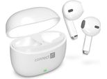 Connect It Cuffie In-Ear True Wireless Sonicbass Con Microfono, Bianco