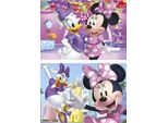 Educa Puzzle In Legno Minnie E Daisy 2X50 Pezzi