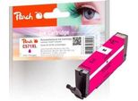 Cartuccia Compatibile Peach Canon CLI-571XLM, Magenta, 11 Ml