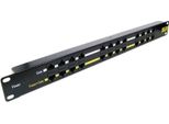 Pannello Patch Poe/Utp Cat.5E 12P/1U/Nero (Rack 19")"