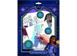 Pagina Da Colorare Con Adesivi Disney Wish